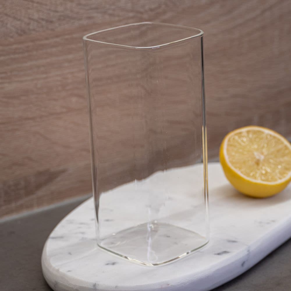 Sklenice na kávu hranatá 370 ml