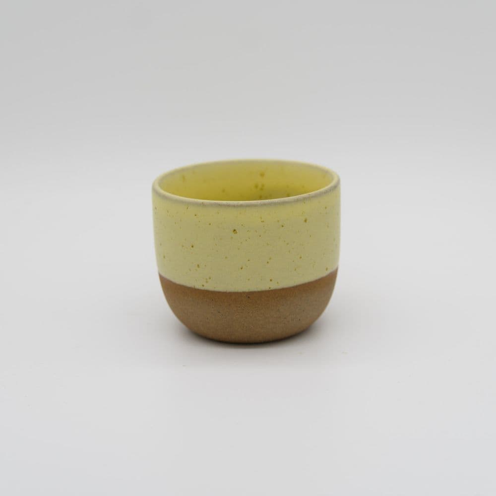 Šálek na cappuccino LYRA 160 ml hnědá/žlutá