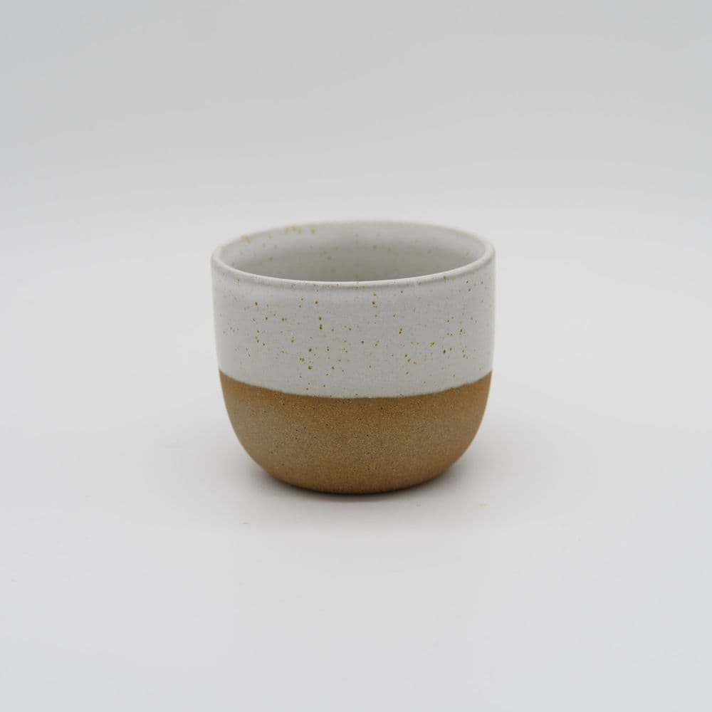 Šálek na cappuccino LYRA 160 ml hnědá/bílá