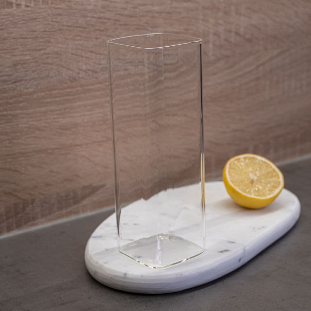 Sklenice na kávu hranatá 450 ml